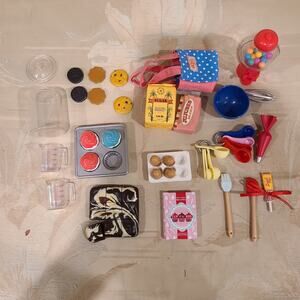 Our Generation American Girl Doll Baking and Candy Accessories Lot